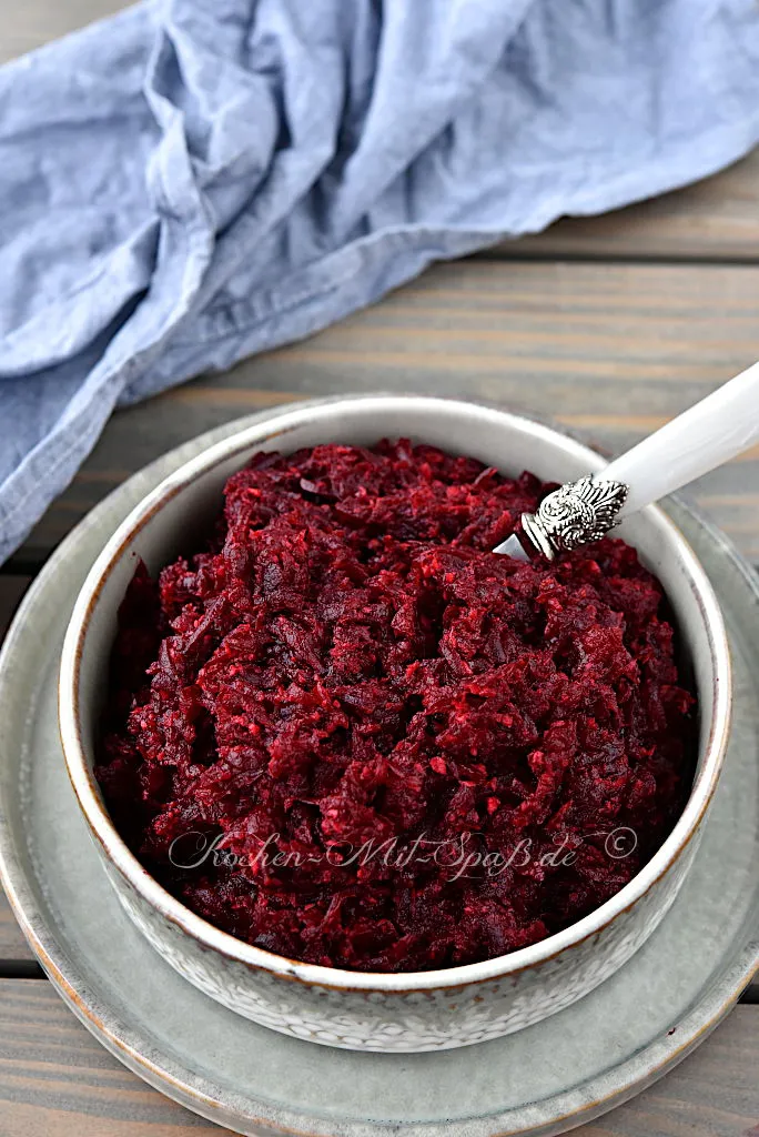 Rote Bete mit Meerrettich Rote Bete mit Meerrettich