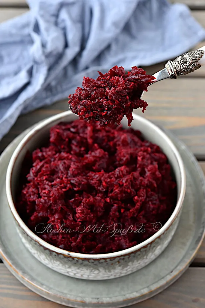 Rote Bete mit Meerrettich Rote Bete mit Meerrettich